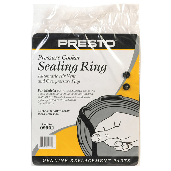 National Presto Seal Ring Plug&Vent 9902 09902